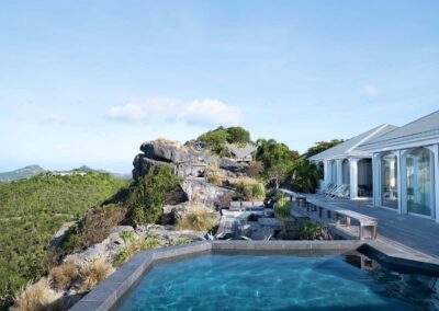 Outdoor Villa Byzance St Barts